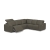3099 Leather Sectional Collection Canadian Made Angle View