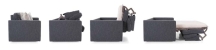 9350 SOFA BED BY SUPERSTYLE OPEN