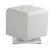 Marco White swivel Ottoman by Sunpan