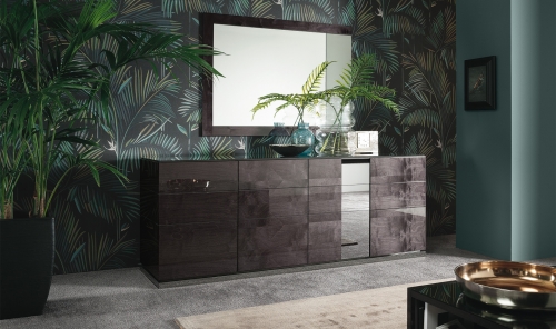 HERITAGE BUFFET & MIRROR