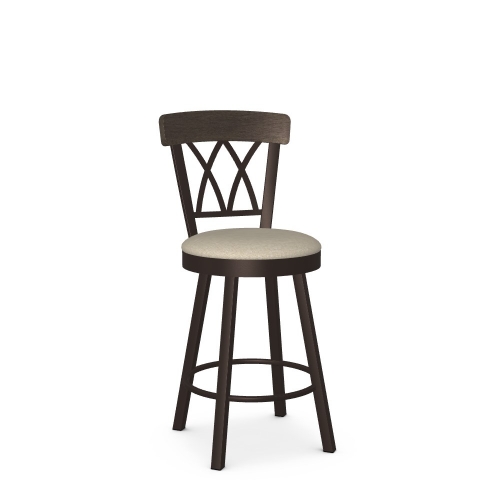 BRITTANY SWIVEL COUNTER STOOL 41405 - 26 BY AMISCO 