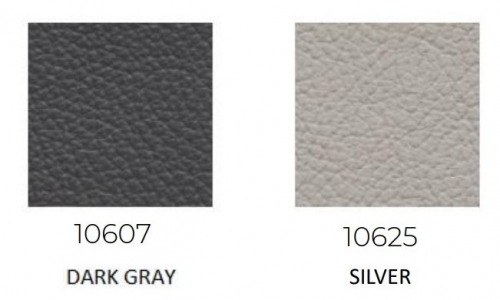 QUICK SHIP LEATHER DARK GREY OR SILVER