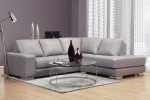 6053G Leather Sectional Urban Collection by Superstyle